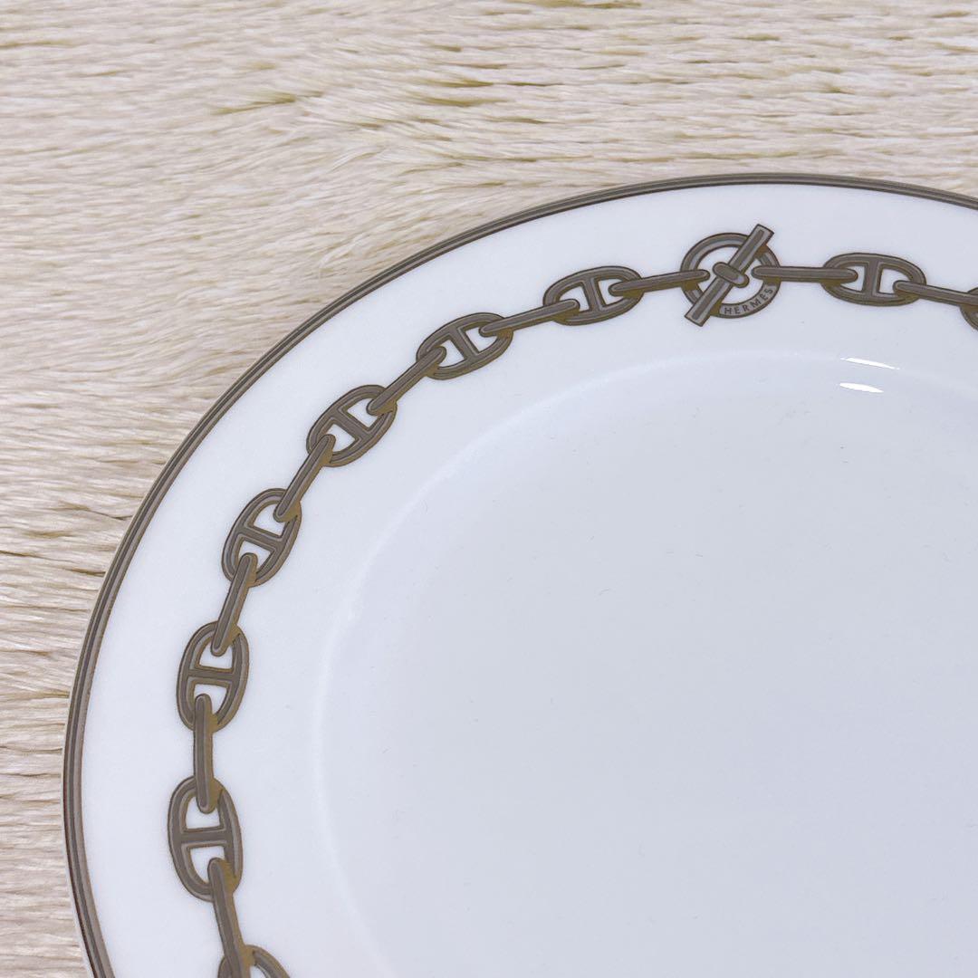 ✨極美品✨HERMES エルメス プレート2枚セット シェーヌダンクル 大皿