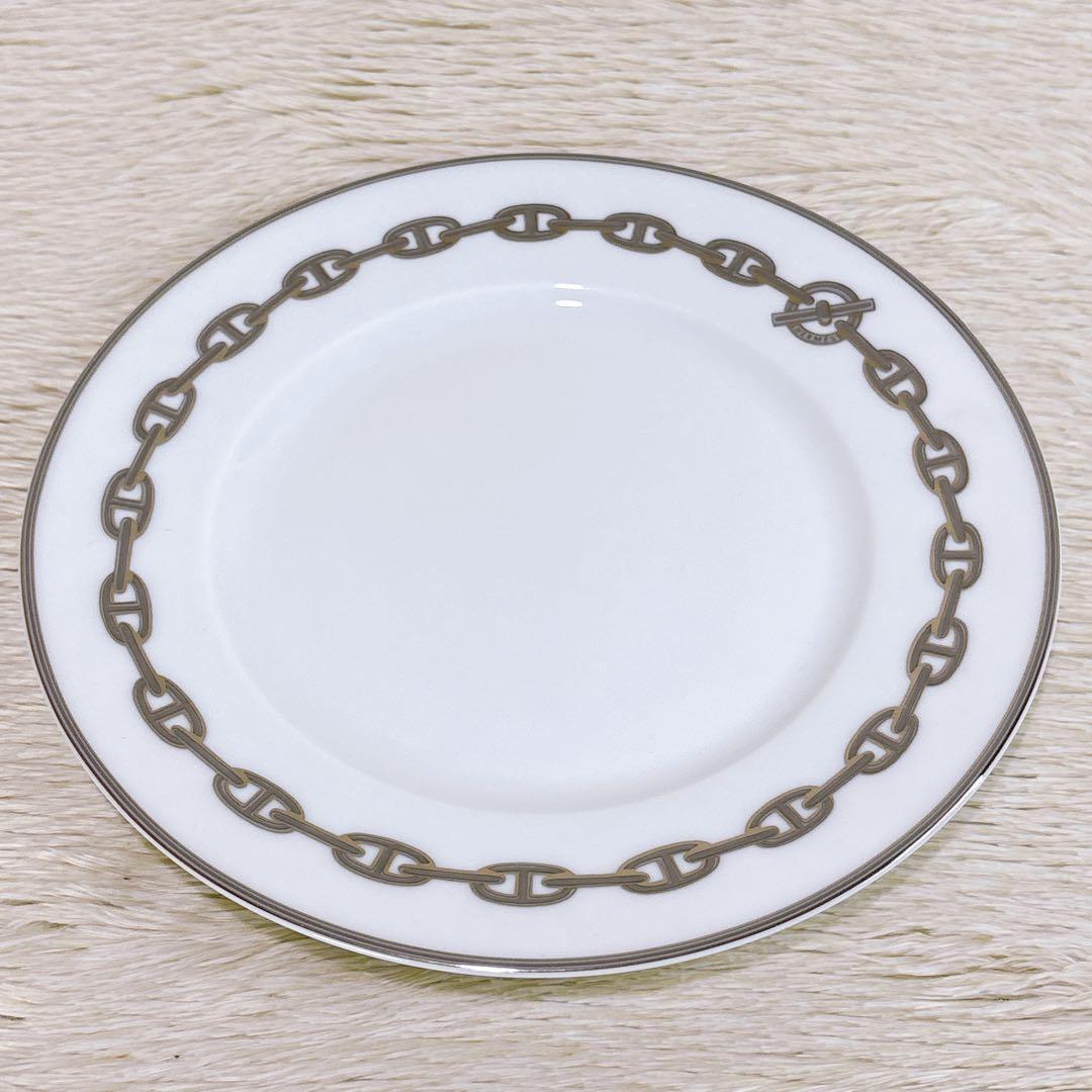 ✨極美品✨HERMES エルメス プレート2枚セット シェーヌダンクル 大皿