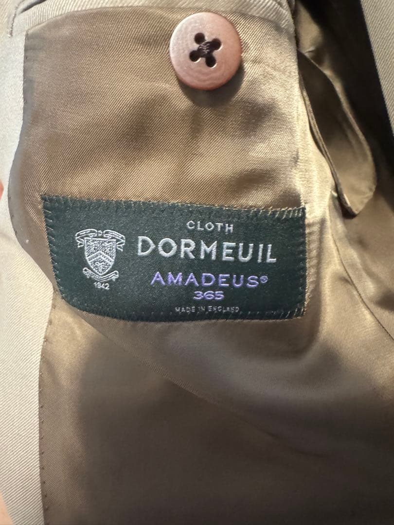 DORMEUIL AMADEUS365 ソラーロ　セットアップ