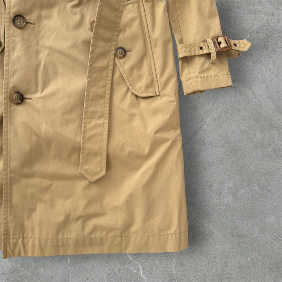未使用に近い 現行 ラルフローレン トレンチコート ベージュ コート