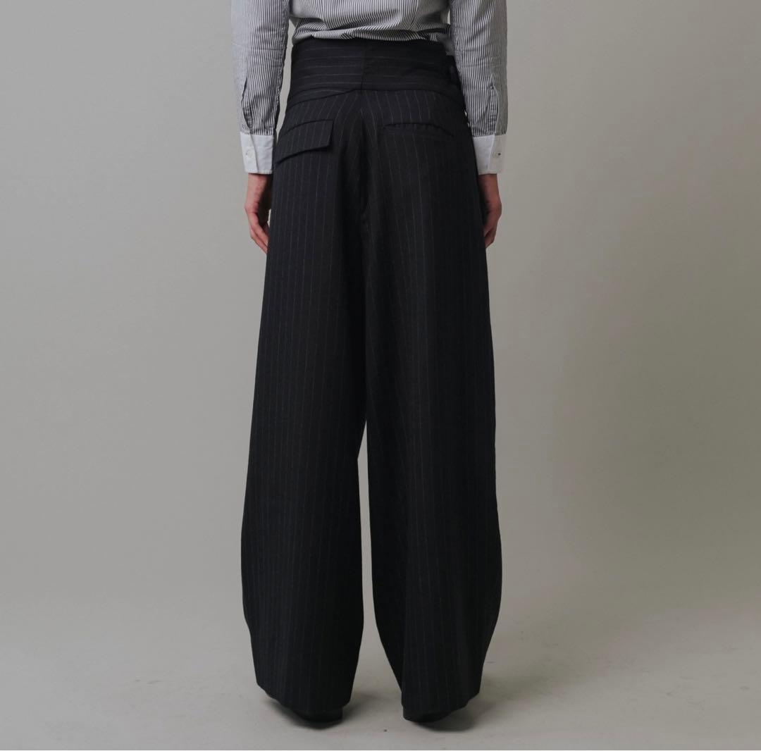 GROSGRAIN ストライプ ダブルブレストスーツセット