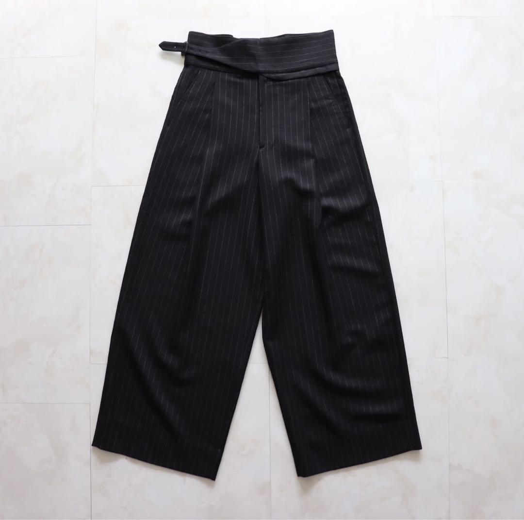 GROSGRAIN ストライプ ダブルブレストスーツセット