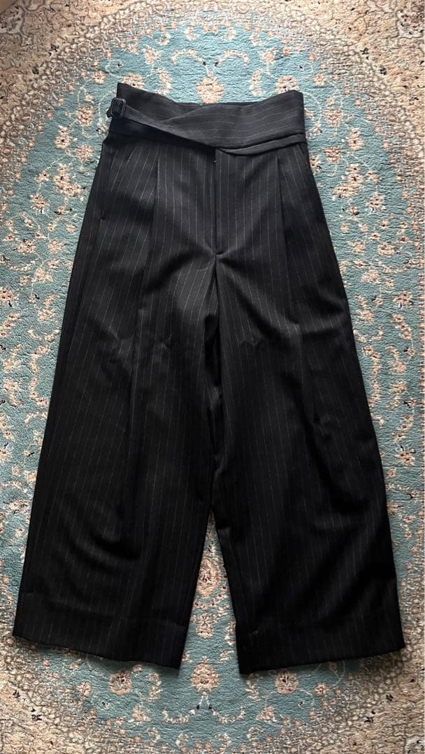 GROSGRAIN ストライプ ダブルブレストスーツセット