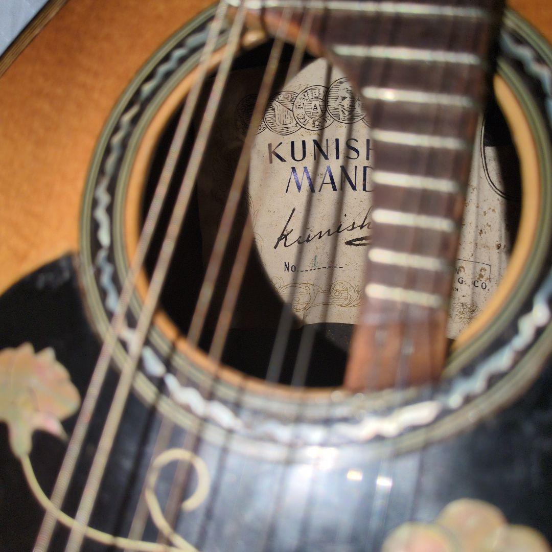 KUNISHIMA MANDOLIN No.4 ハードケース　備品付　マンドリン