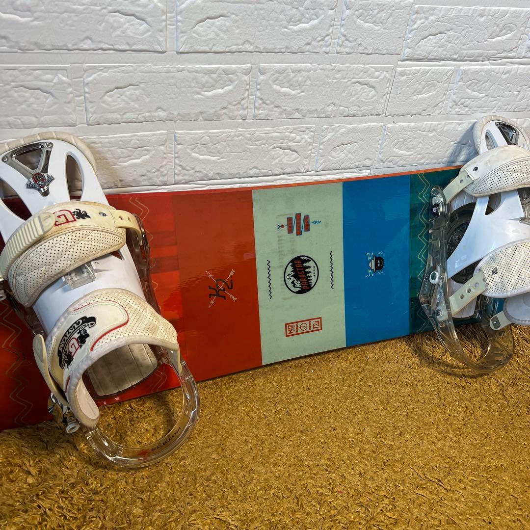 K2 スノーボード＆BURTON ビンディング2点セット