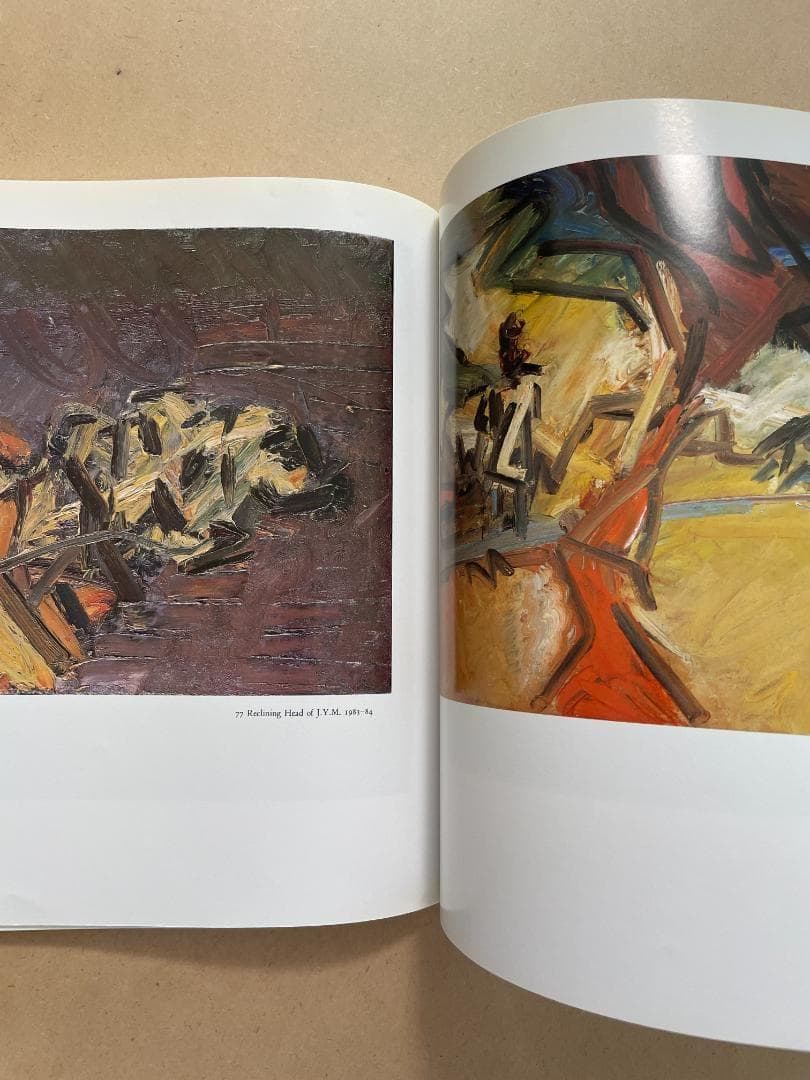 稀少　Frank Auerbach 画集 1992/8/1