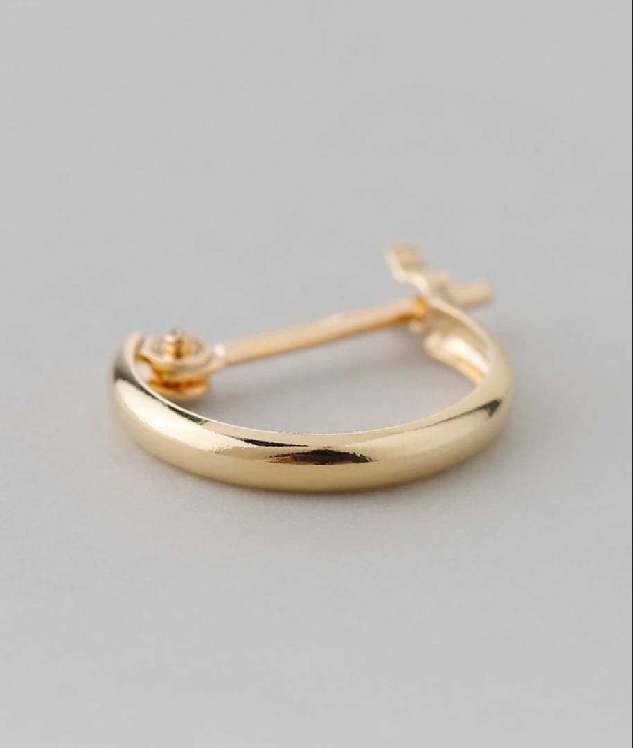 ANEMONE K10 ミニフープピアス イエローゴールド