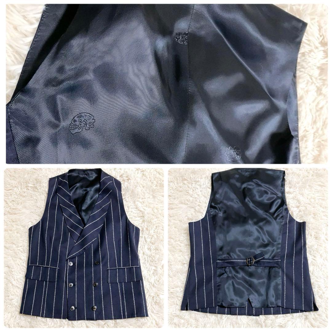 Gabriele Pasini　3ピーススーツ　フランネル　46　ダブルベスト