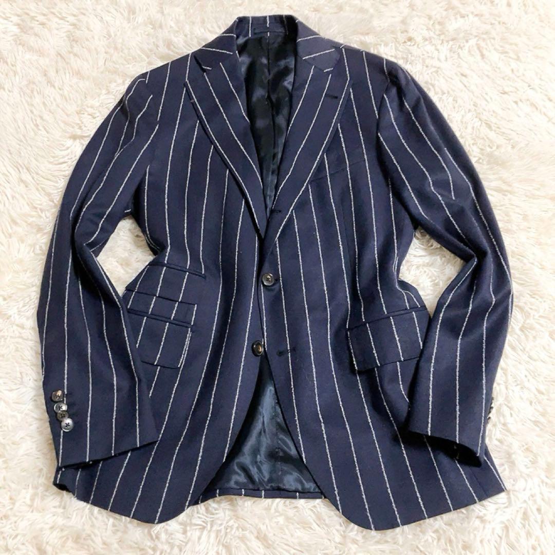 Gabriele Pasini　3ピーススーツ　フランネル　46　ダブルベスト