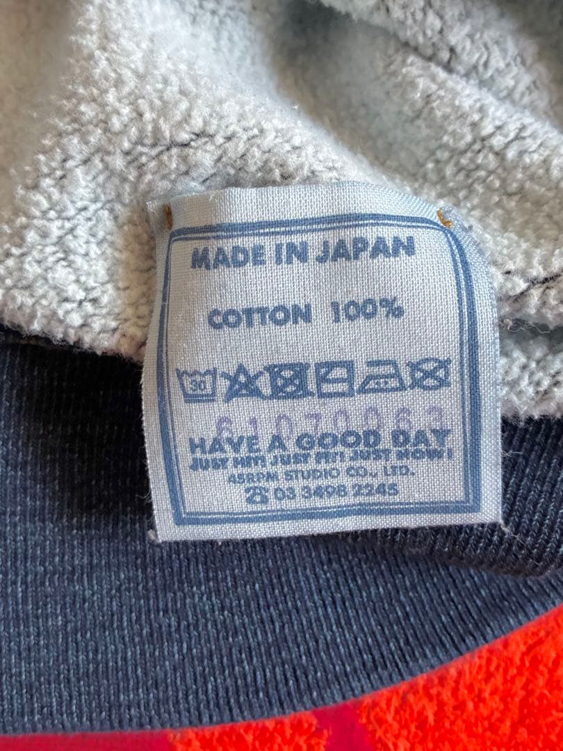 【最終値下げ】45R 葉山９０８裏毛クルーコノッキ君 トレーナー　45rpm