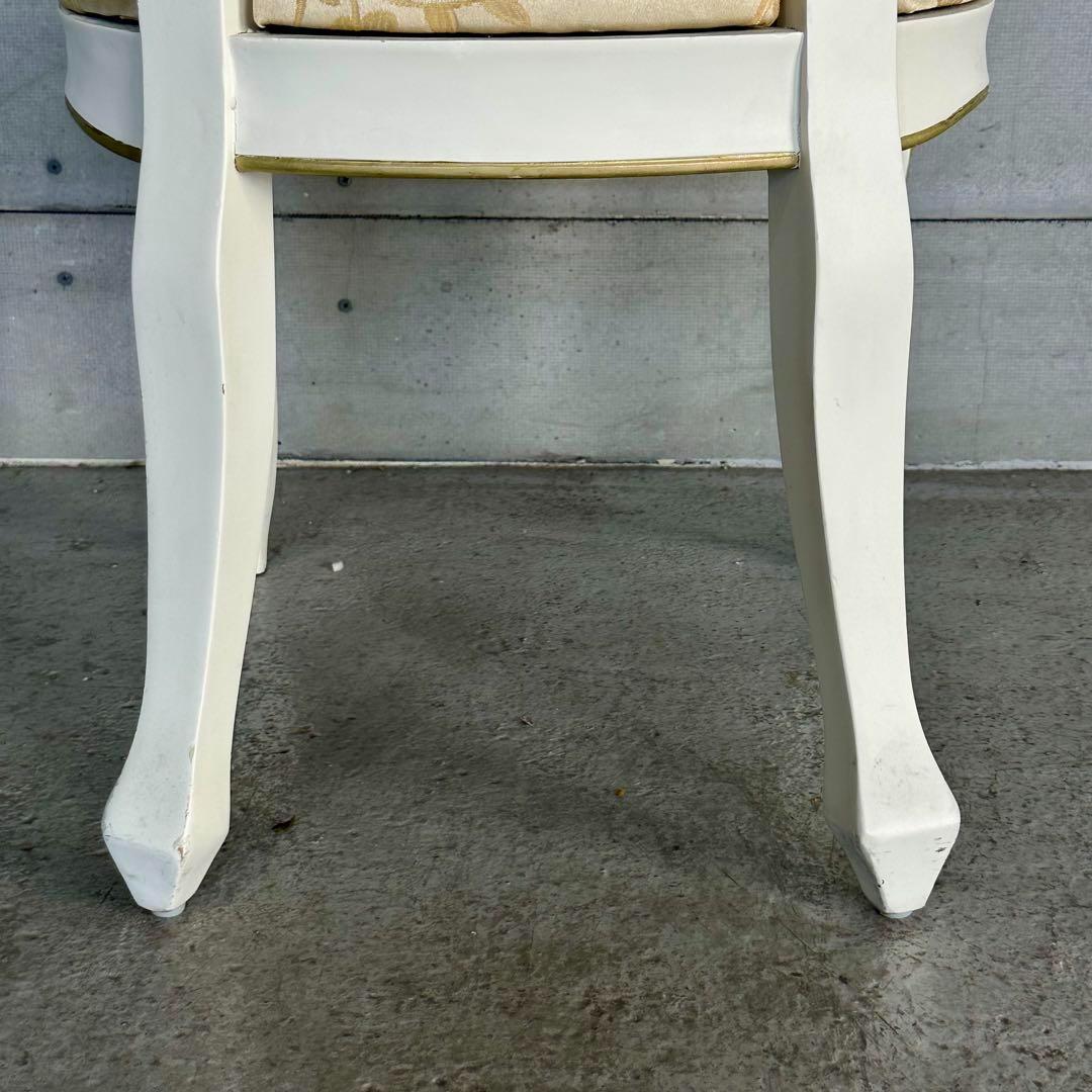 ❖ 王妃気分のアンティーク調クロシオチェア ❖ロココ調　アンティーク風　手彫猫足