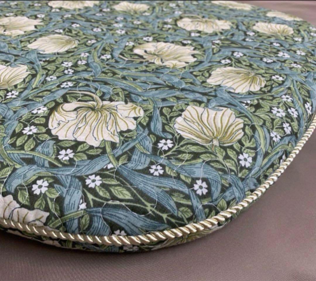 とんぴりぴ様　ピンパネル風　ダイニングシートクッション6枚セット