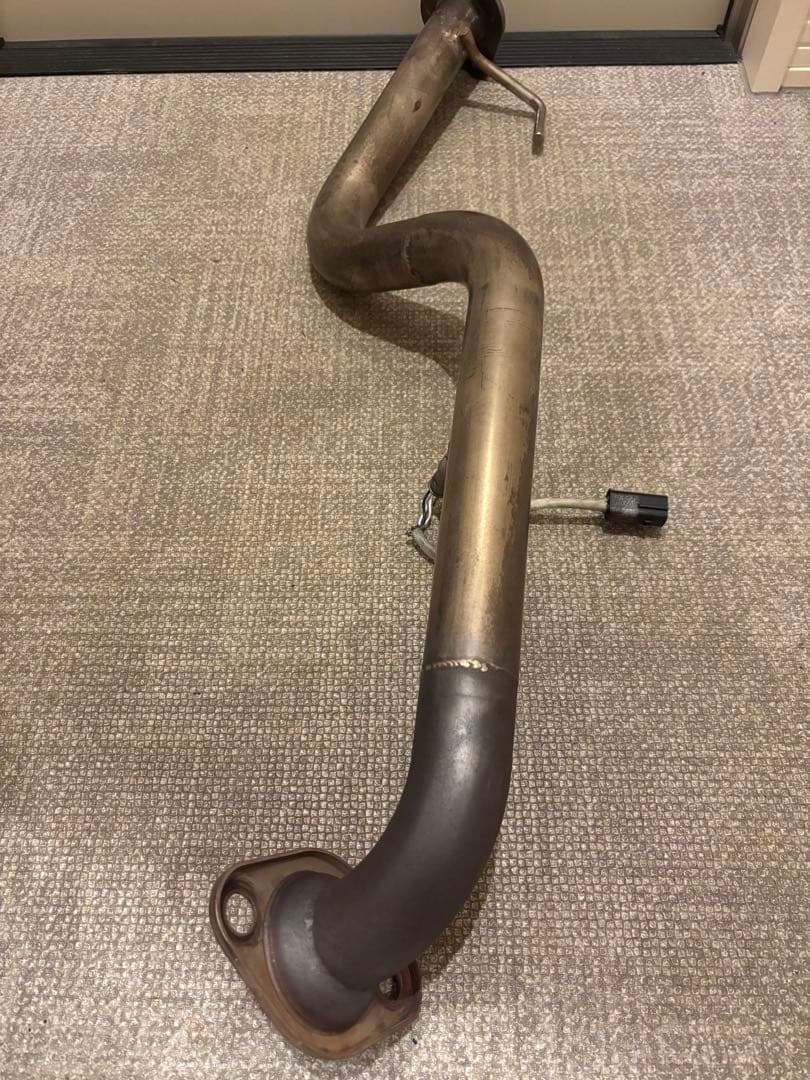 a*i様 12マーチ　からくりはうす　フロントパイプ