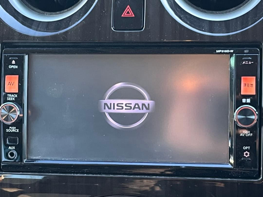 NISSAN MP315DW カーナビ 2018年地図データ