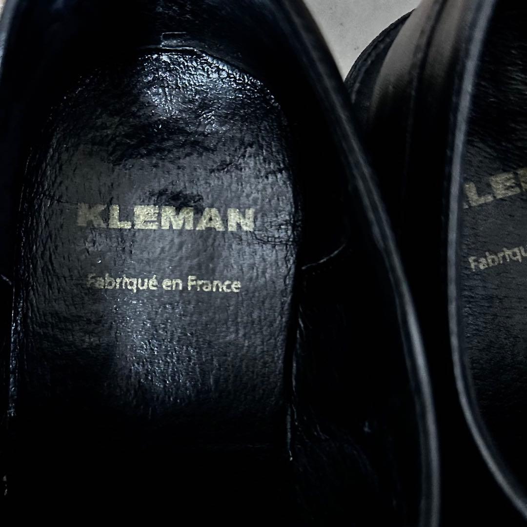 クレマン Uチップ レザーシューズ 41 フランス製