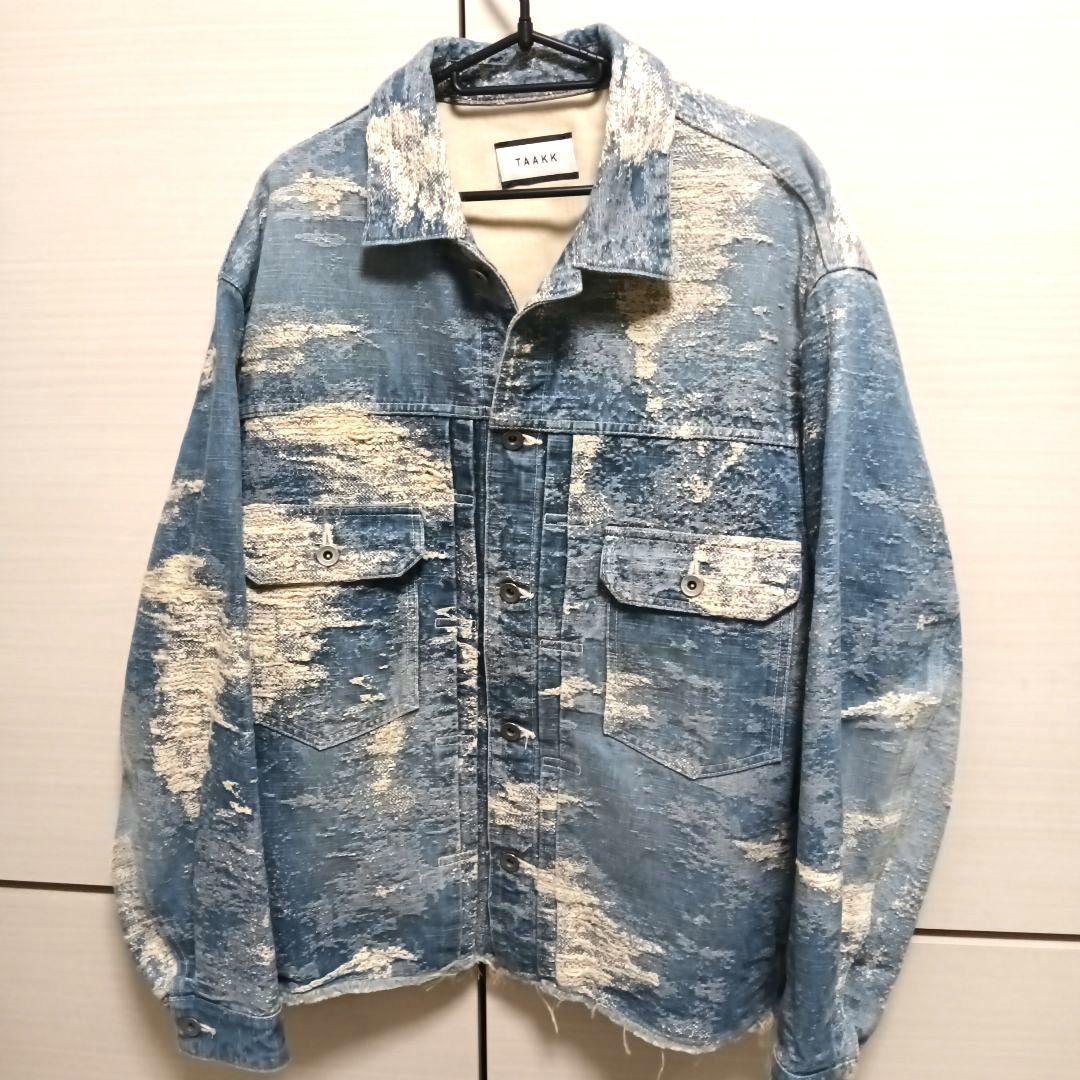 taakk デニムジャケット サイズ3 ライトブルー