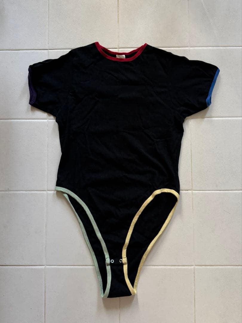 fifi collection パイピングボディスーツ