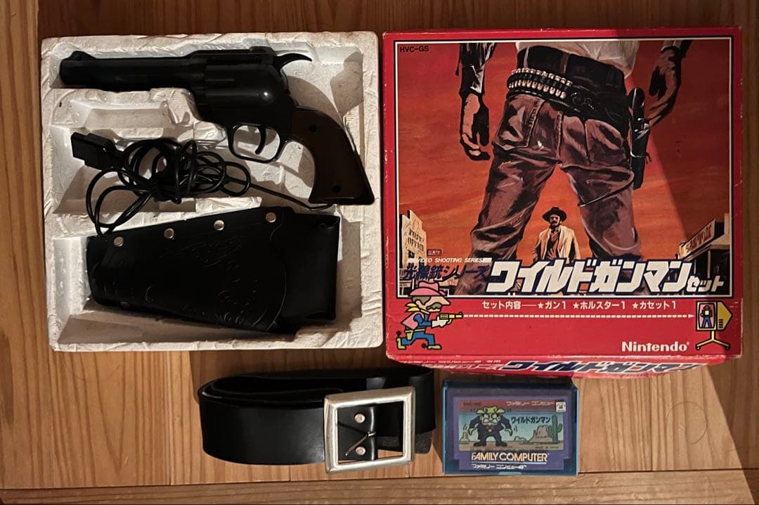 ファミコン　ワイルドガンマン　カセット付き