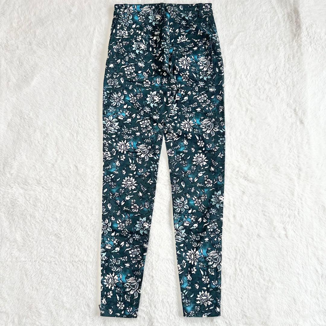 極美品✨LOUIS VUITTON ルイヴィトン 花柄 パンツ LVロゴ 総柄