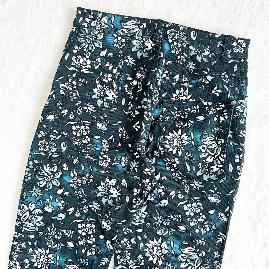 極美品✨LOUIS VUITTON ルイヴィトン 花柄 パンツ LVロゴ 総柄