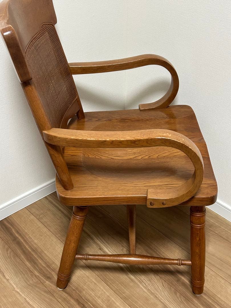 KASHIWA / 柏木工 木製 アームチェア ダイニングチェア ②