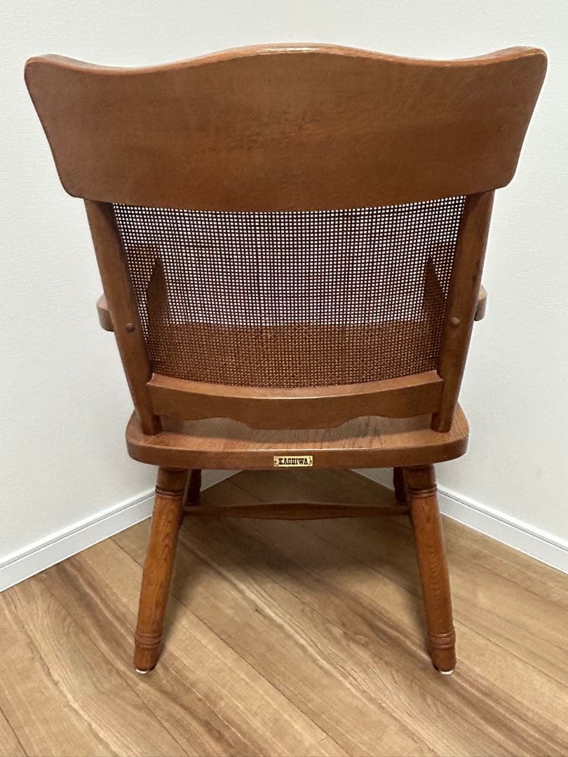 KASHIWA / 柏木工 木製 アームチェア ダイニングチェア ②
