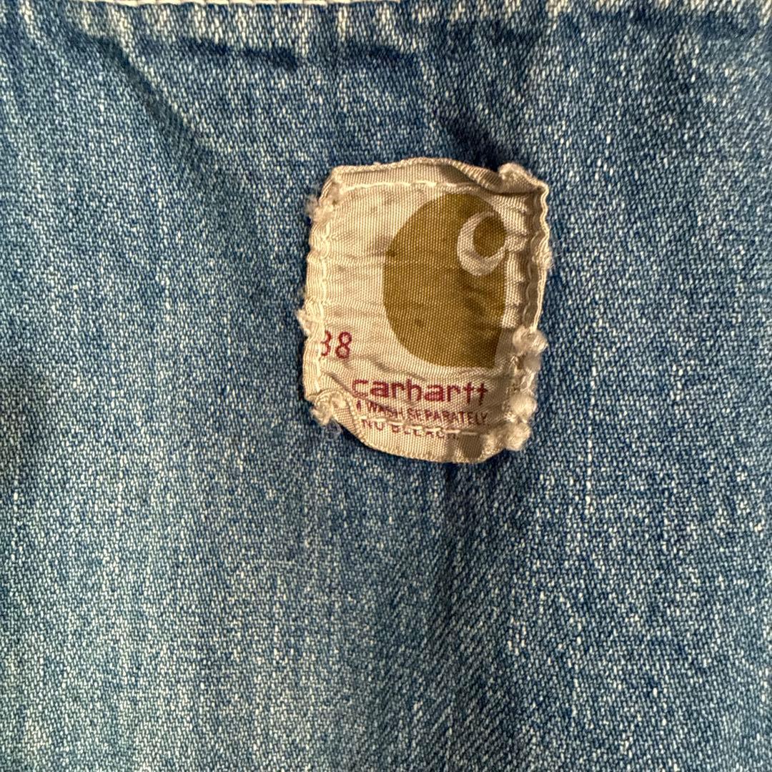 Carhartt デニムカバーオール サイズ38 デカC 60s