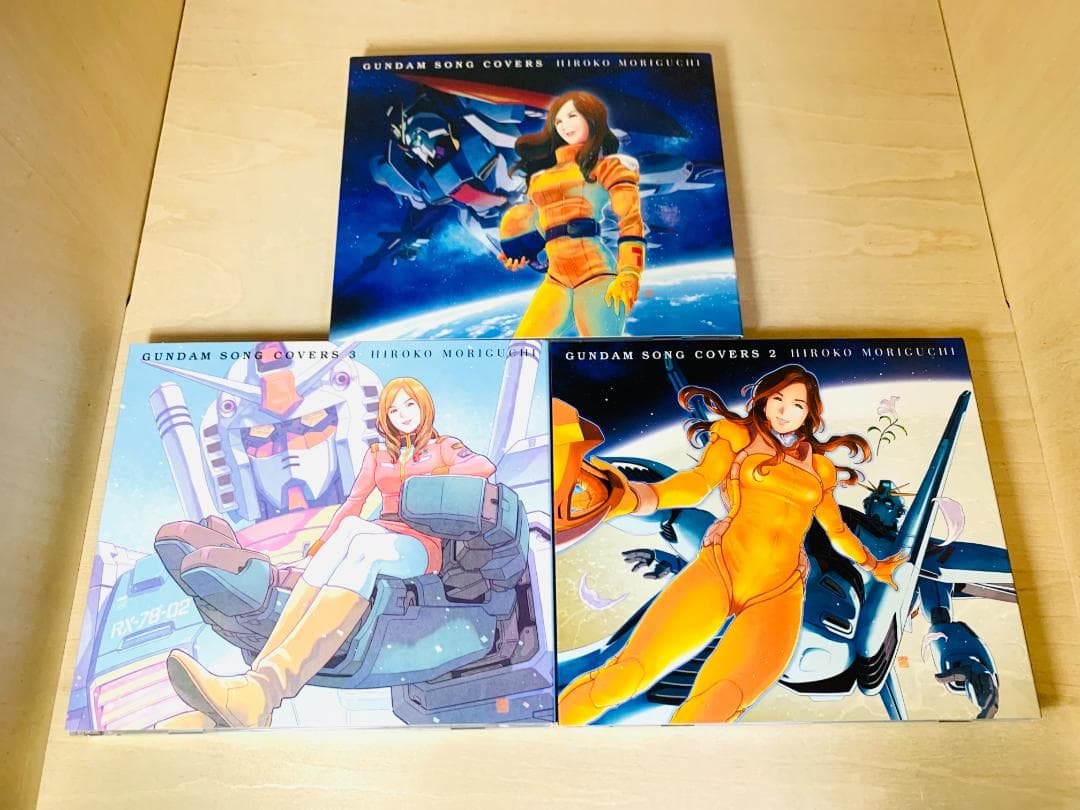 森口博子 GUNDAM SONG COVERS 1 2 3 CD-BOX 初回版