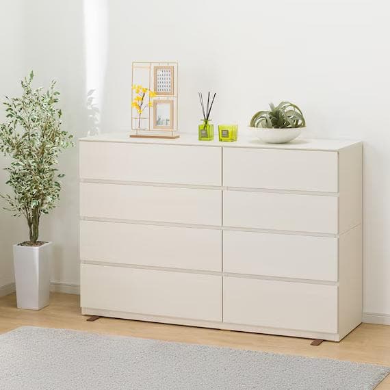 【3月上旬発送】ニトリ ローチェスト（140-4LC WW)（2025年購入）