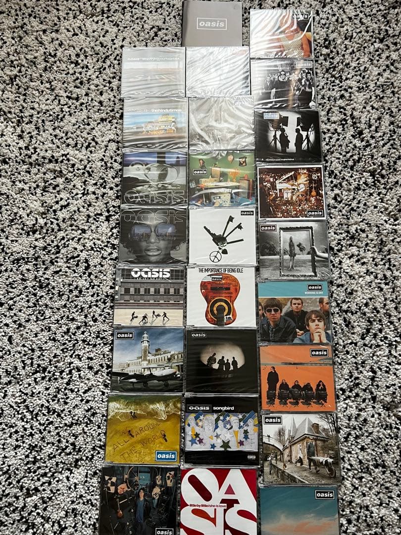 美品(Disk未開封) オアシス コンプリート シングル コレクション BOX