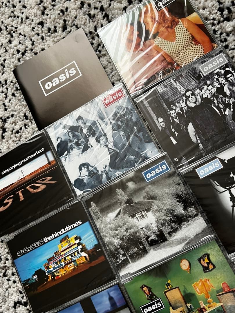 美品(Disk未開封) オアシス コンプリート シングル コレクション BOX