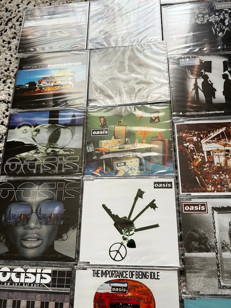 美品(Disk未開封) オアシス コンプリート シングル コレクション BOX