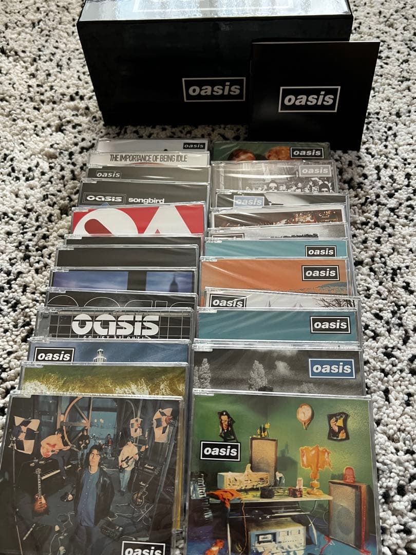美品(Disk未開封) オアシス コンプリート シングル コレクション BOX