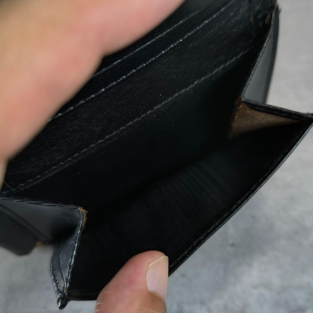 美品　GLEN　グレンロイヤル　マネークリップ　財布　ブラック　レザー