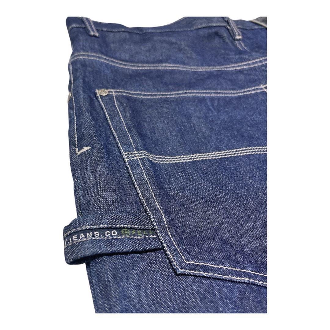 レイジ 様★pelle pelleペインターデニム バギー 極太 ワイド 36