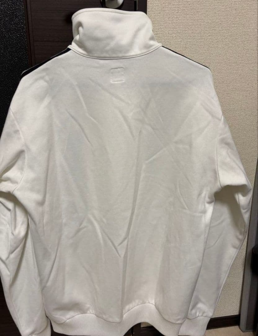 adidasトラックジャケットベッケンバウアーホワイト×ブラックXO