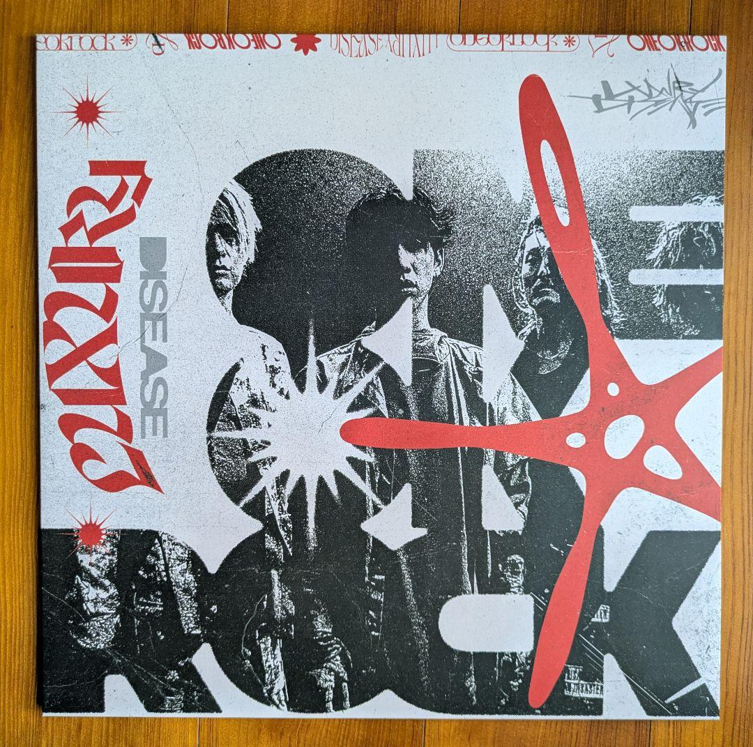 新品　ONE OK ROCK LUXURY DISEASE　ワンオク　レコード