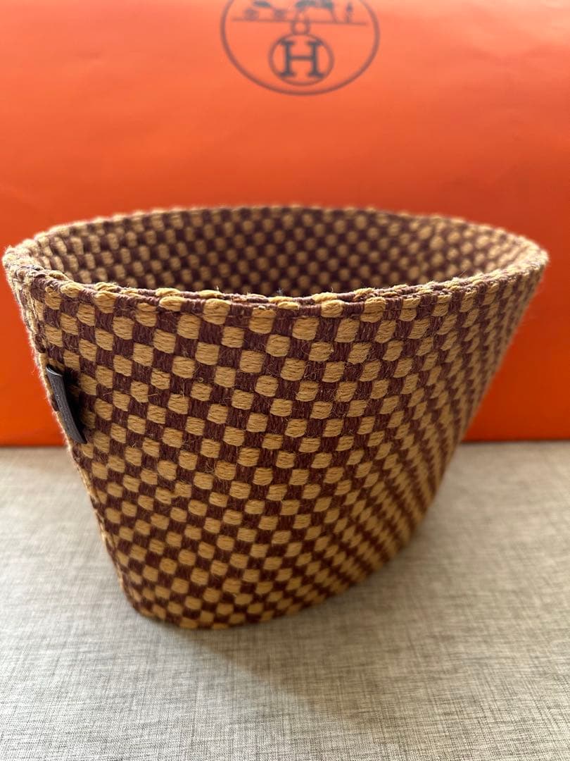 エルメス　 パニエドプラージュ　 カゴ