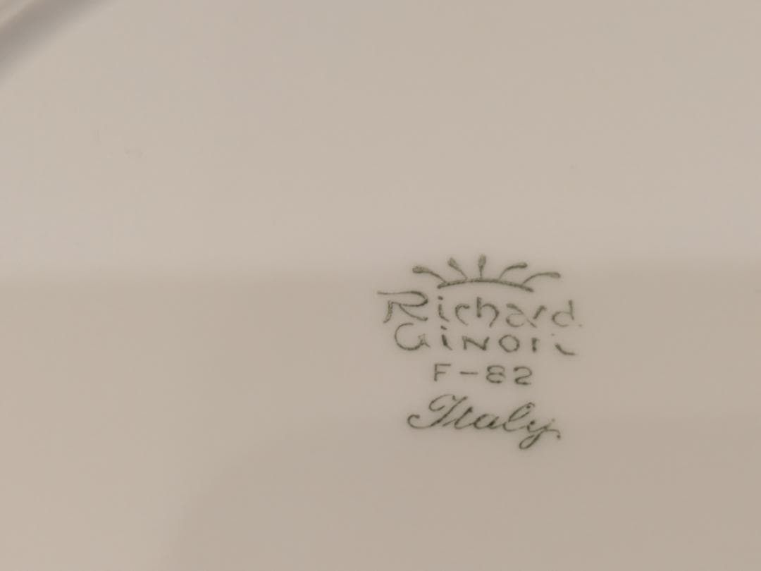 る*り様 Richard Ginori ベッキオホワイト スーププレート 24c