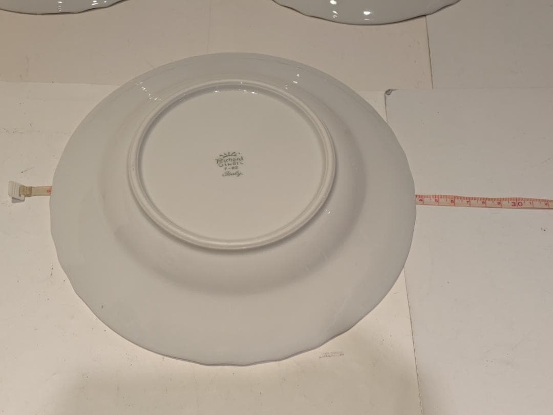 る*り様 Richard Ginori ベッキオホワイト スーププレート 24c