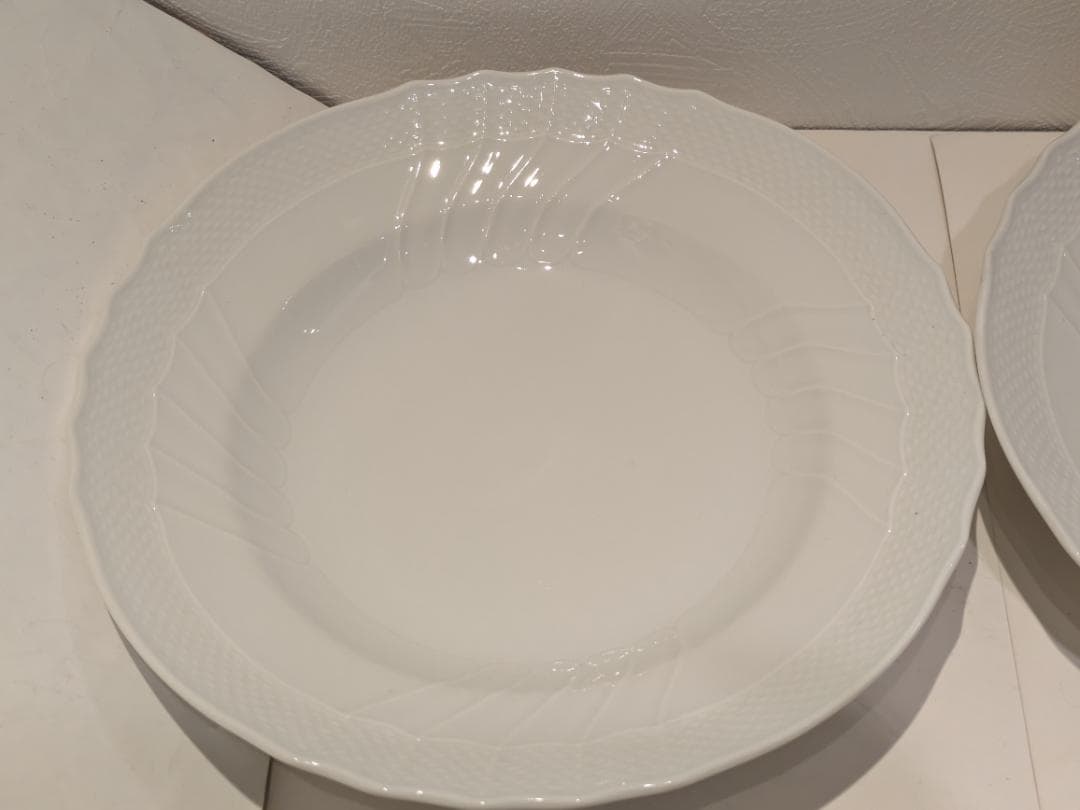 る*り様 Richard Ginori ベッキオホワイト スーププレート 24c