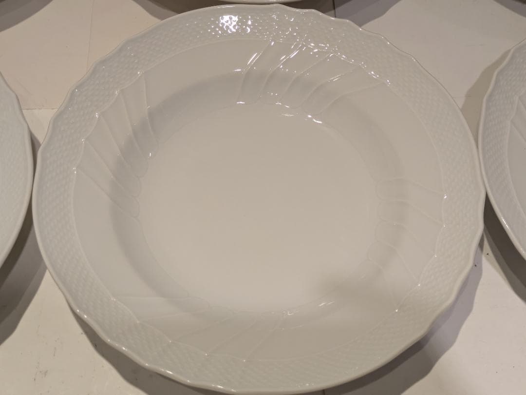 る*り様 Richard Ginori ベッキオホワイト スーププレート 24c