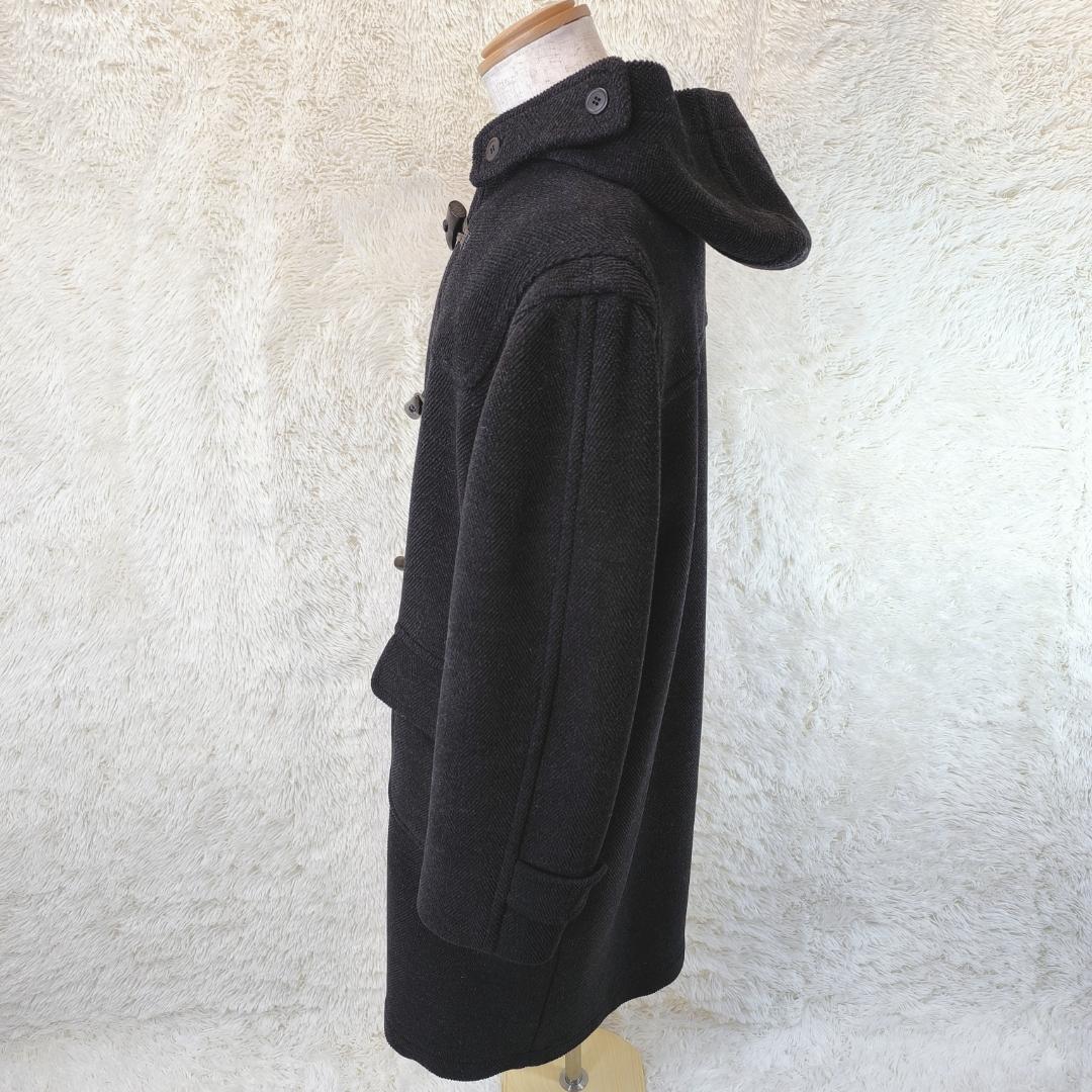 【美品】ニューヨーカー　ダッフルコート　ムーアブルック　肉厚　ヘリンボーン
