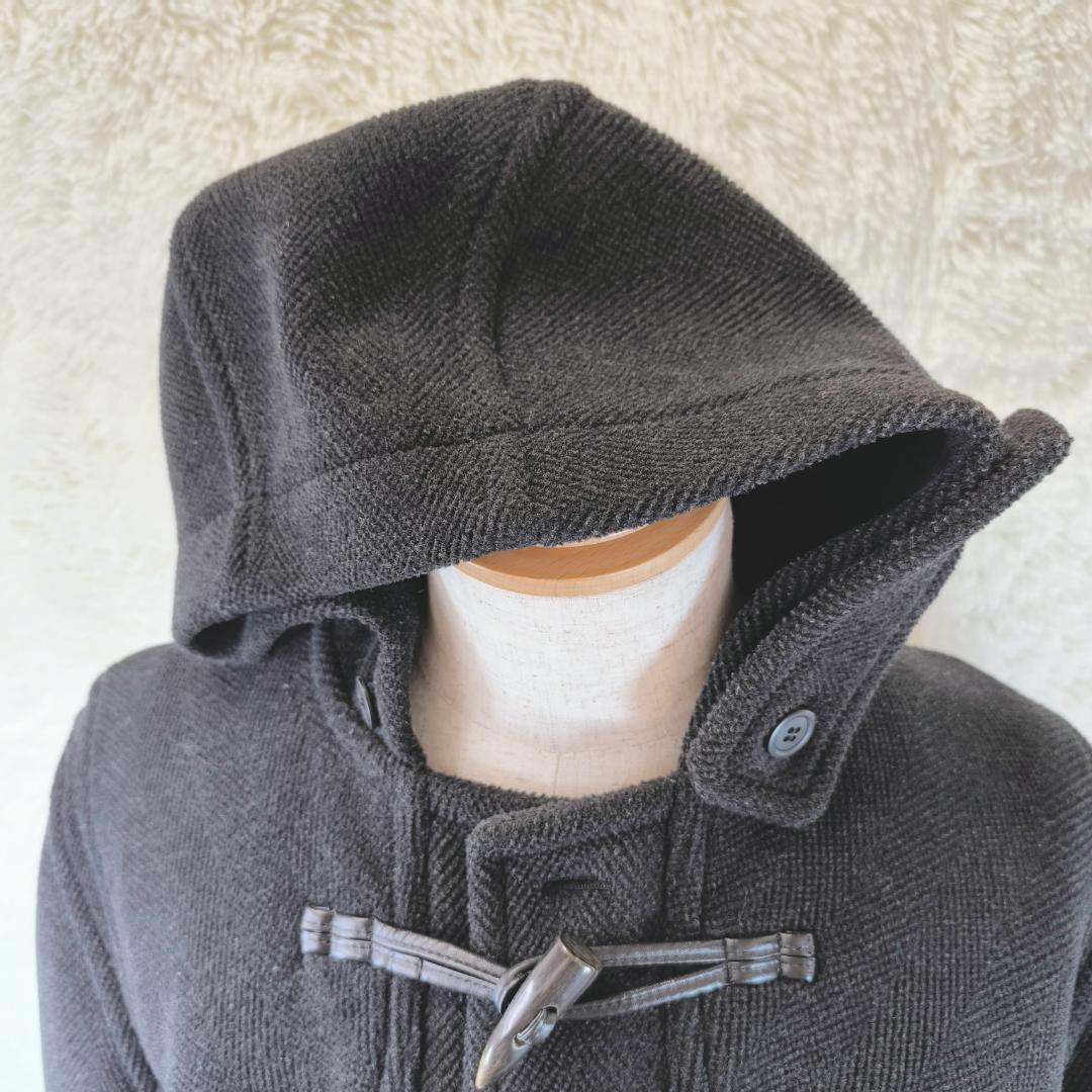 【美品】ニューヨーカー　ダッフルコート　ムーアブルック　肉厚　ヘリンボーン