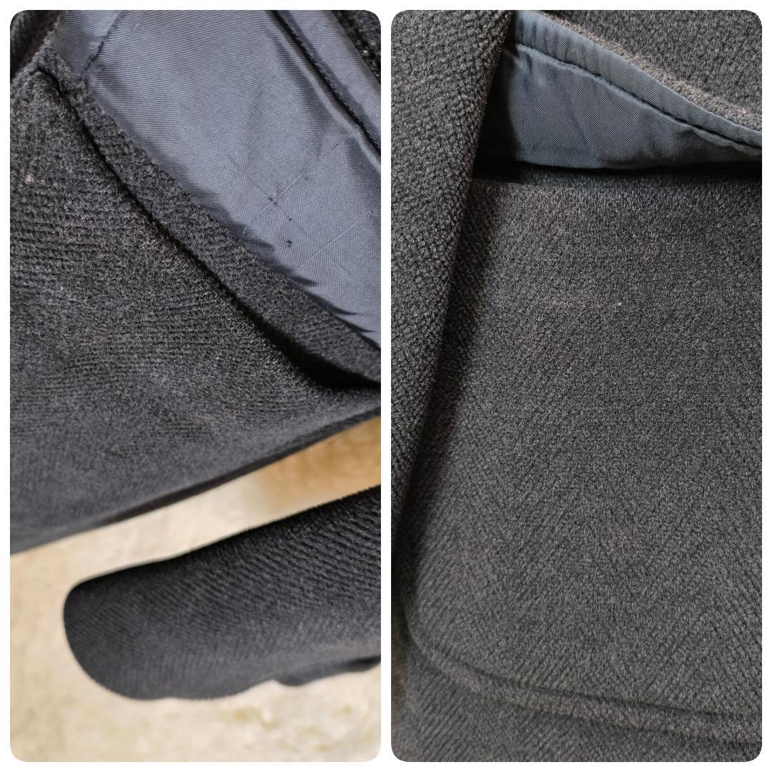 【美品】ニューヨーカー　ダッフルコート　ムーアブルック　肉厚　ヘリンボーン