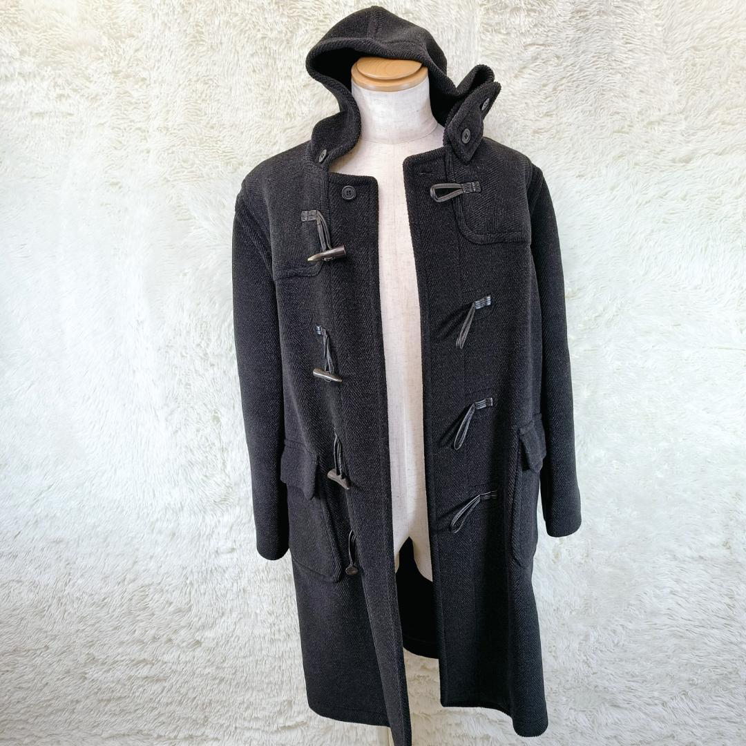 【美品】ニューヨーカー　ダッフルコート　ムーアブルック　肉厚　ヘリンボーン