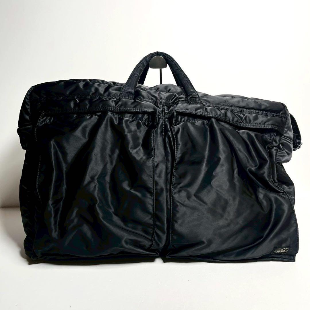 【美品】ポーター タンカー 2way ダッフルバック ボストンバッグ L 特大