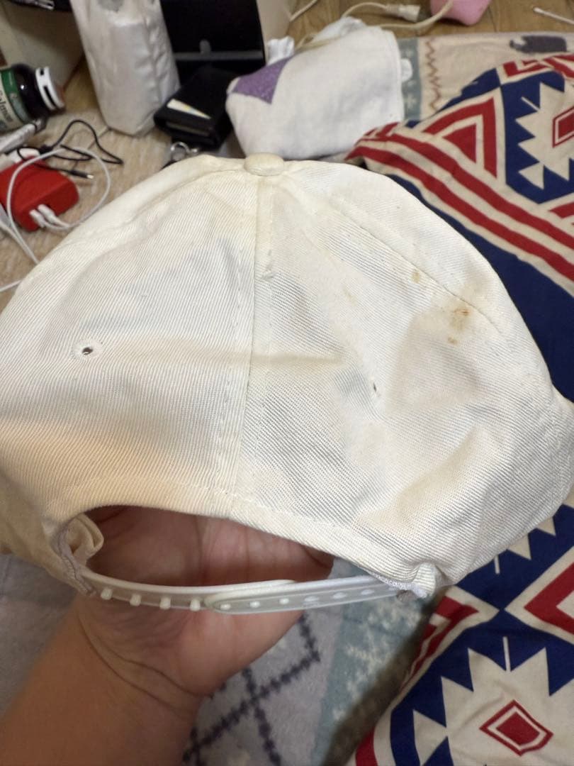 テニス記念キャップ ホワイト　アーサーアッシュ