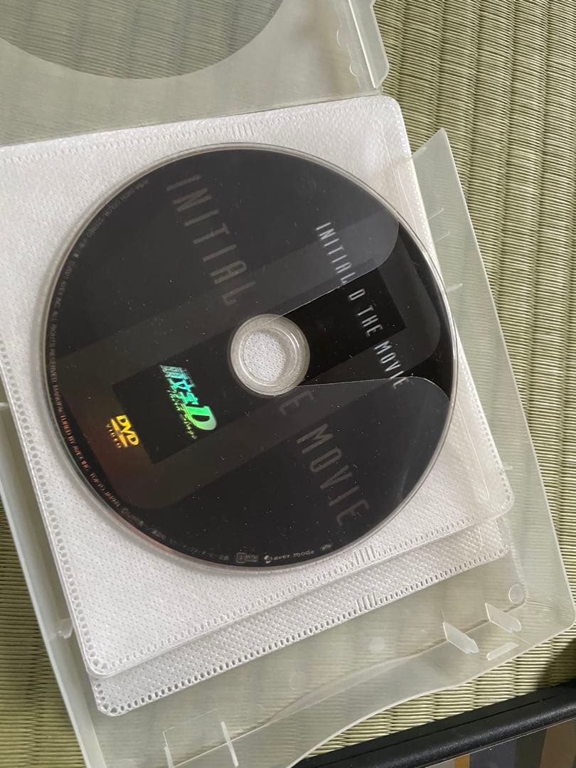 頭文字D DVDセット34枚　ステッカー付き