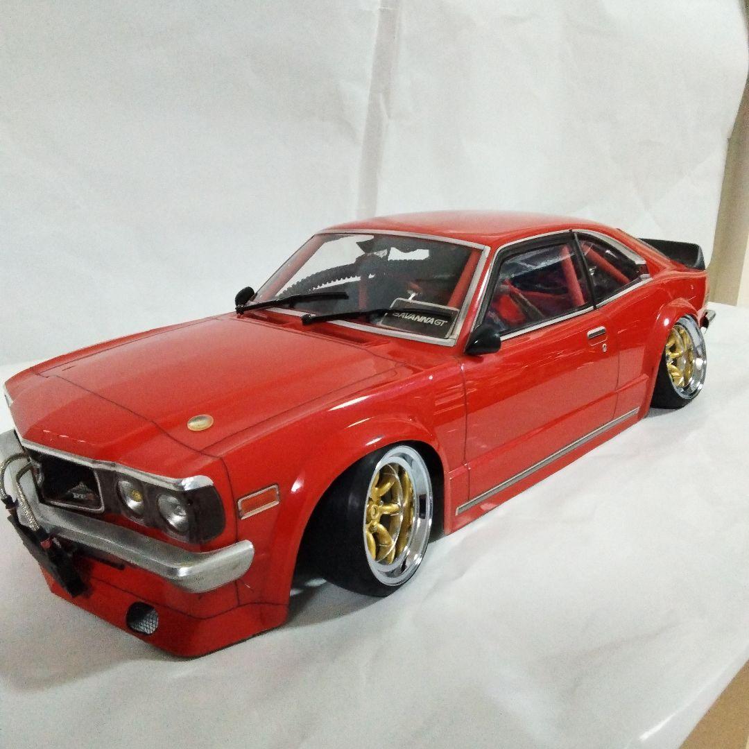 赤いスポーツカー 電動ラジコン（サバンナRX−3）